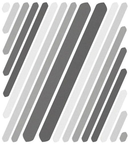 Autocollants réflexes réfléchissants berlin formes refl.sticker refl.berlin universel gris