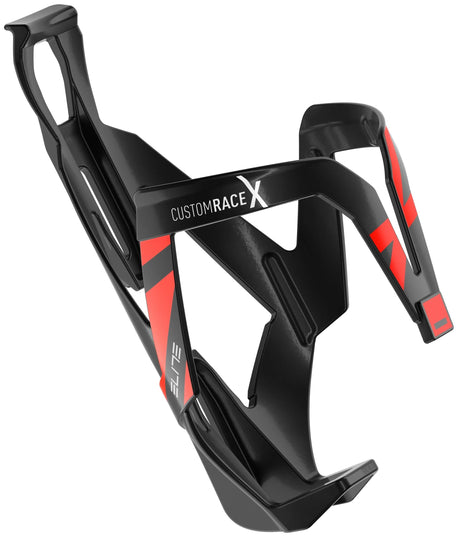 Porte-bidon Elite custom race x noir brillant rouge