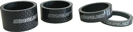 Entretoise Stronglight 1 1 8 carbone 4pcs.