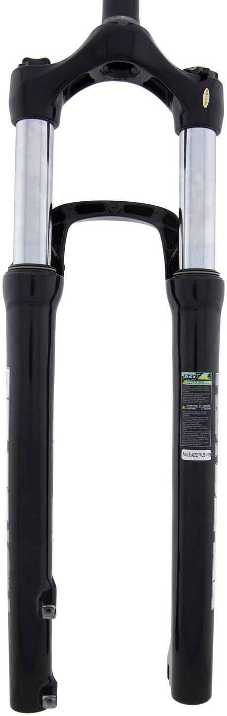 Fourche à suspension Rst blaze 29 nl 29 fourche à suspension noir brillant 29