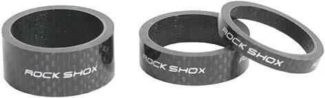 Jeu d'entretoises Rockshox jeu d'entretoises rs carb.1 1 8 5 10 15mm