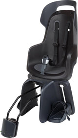 Siège enfant Bobike derrière go maxi rs avec fixation sur cadre (ff) et position couchage - noir urbain