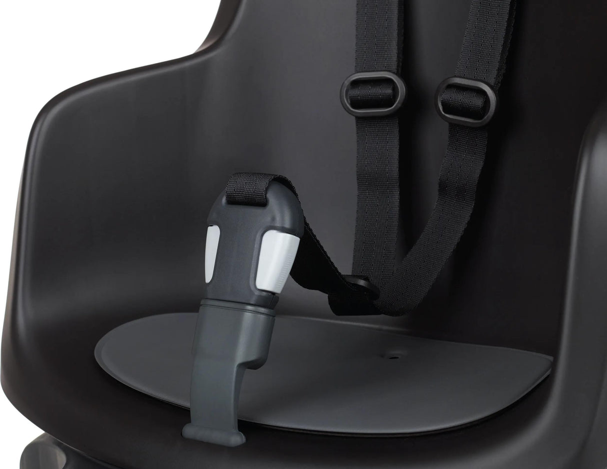 Siège enfant Bobike derrière go maxi rs avec fixation sur cadre (ff) et position couchage - noir urbain