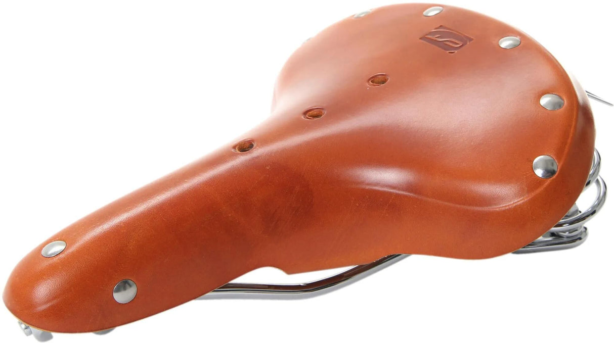 Contec selle classique exclusiv touring hommes ct selle cl. excl. tournée. cuir messieurs miel