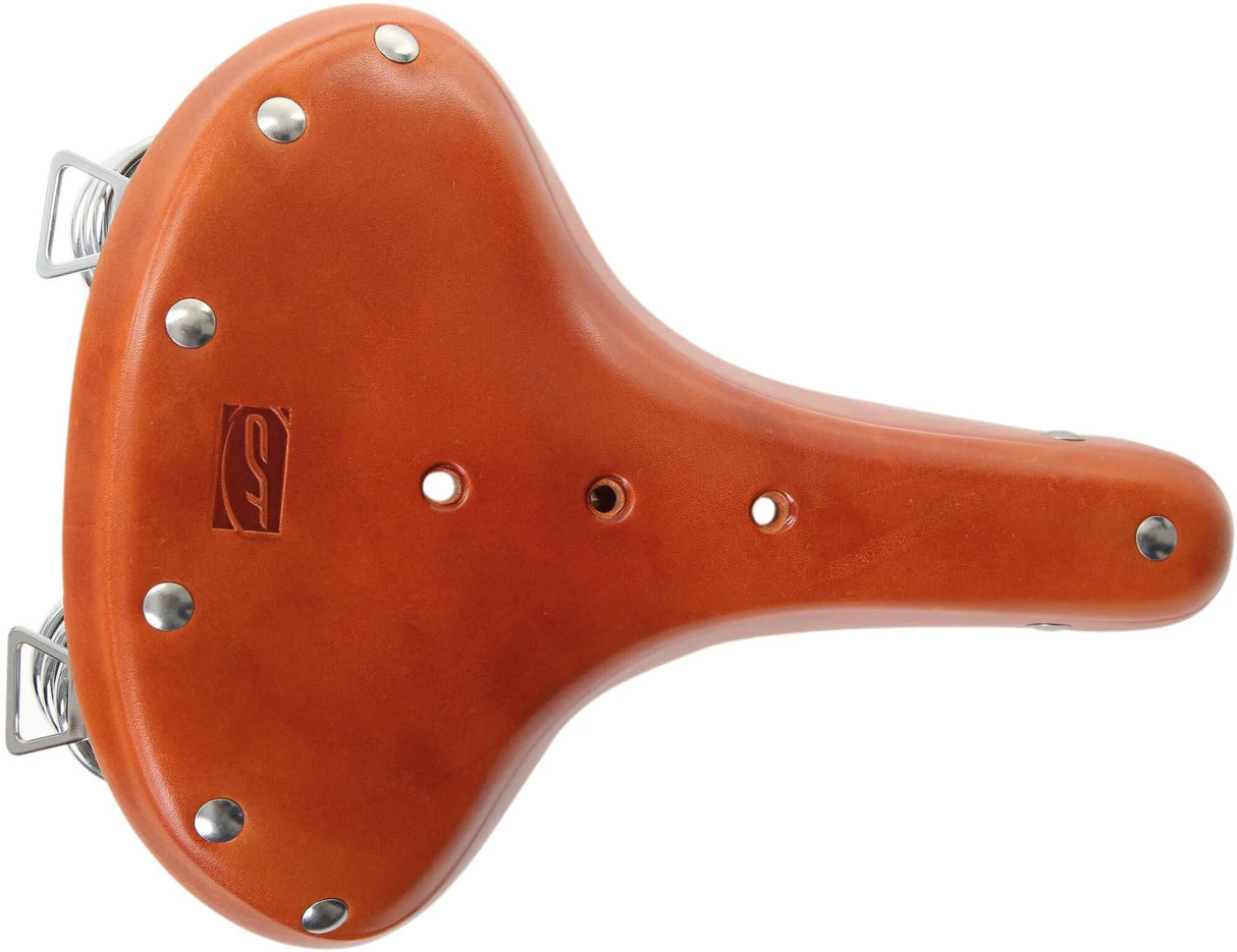 Contec selle classique exclusiv touring hommes ct selle cl. excl. tournée. cuir messieurs miel