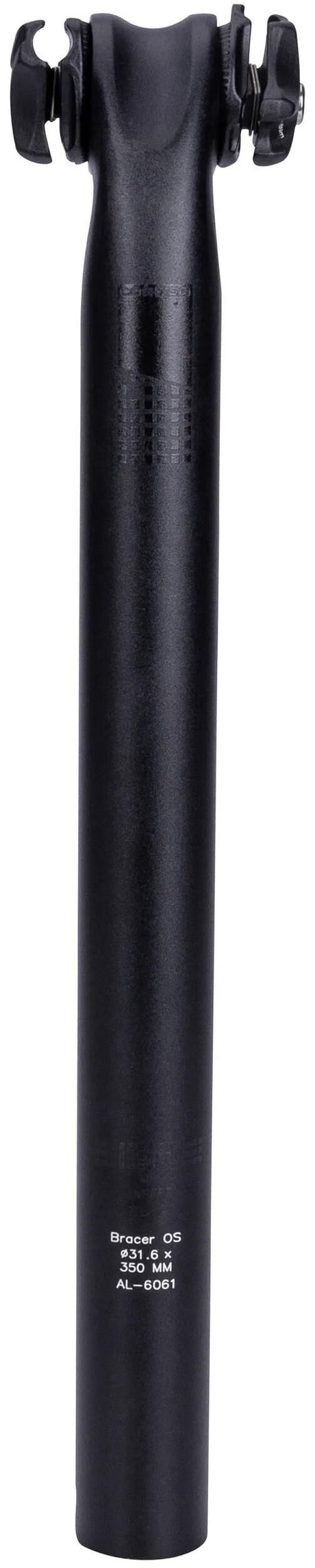 Contec brevet tige de selle bracer os ct tige de selle bracer 31,6x350mm, déporté, noir