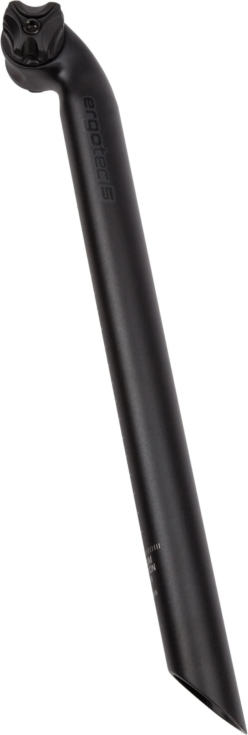Ergotec tige de selle viper 20� 31,6 x 400 noir mat