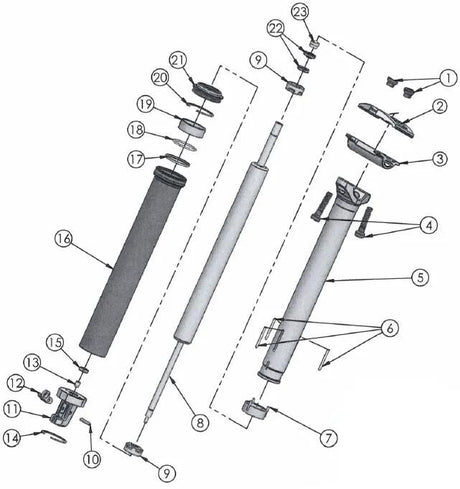 Kit d'entretien Contec nara dropair dlx kit un kit d'entretien ct nara dropair dlx kit a 40mm