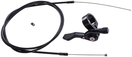 Contec vario tige de selle brevetée nara drop ct tige de selle réglable nara drop 30,9x445mm, noir