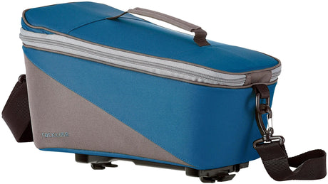 Sac porte-bagages Racktime talis 2.0 sac de coffre talis 2.0 bleu baie gris pierre