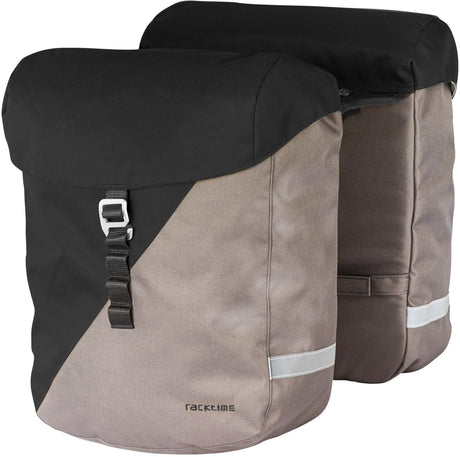 Racktime double sac vida 2.0 double sac vida 2.0 carbone bl. st.noir