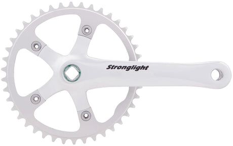 Pédalier Stronglight Impact pédalier strongl.impact argent anodisé