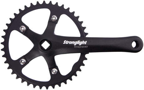 Stronglight pédalier impact pédalier strongl.impact noir mat