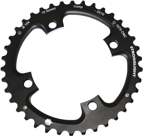 Plateau Stronglight plateau vtt strongl. vtt 38t aluminium noir