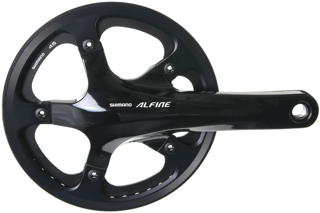 Pédalier Shimano alfine fc-s501 pédalier shim.alfi.fcs501 45t.170mm ht2 1sp bl.