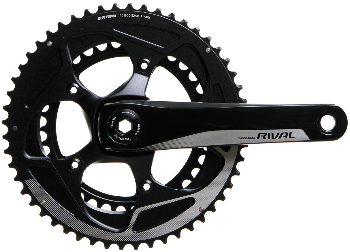 Sram pédalier rival 22 pédalier rival 22 bb30 52 36t 172.5mm