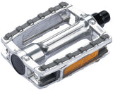 Set pédale Ergotec 658 9 16 avec réflecteur - Gray argenté
