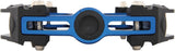 Courageuse pédale classique pédale étrangère classe courageuse. étranger aluminium, bleu