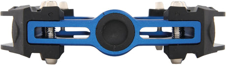 Courageuse pédale classique pédale étrangère classe courageuse. étranger aluminium, bleu