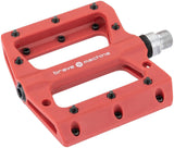 Pédale plate-forme Brave dirt 2 platf.pedal dirt2 rouge