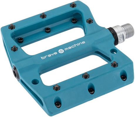 Brave pédale plate-forme dirt 2 platf.pedal dirt2 bleu clair