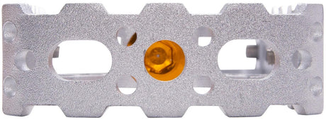 Mod de pédale de plate-forme courageuse. 19 pédale plate-forme argent