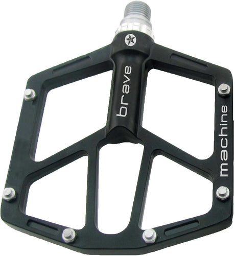 Pédale de plate-forme courageuse mod super mince. 19 pédale plateforme super fine noir