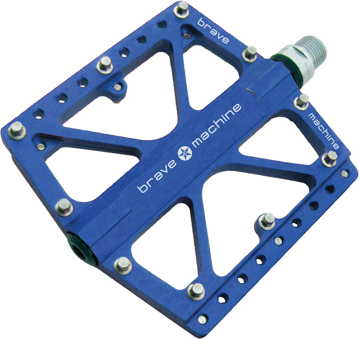 Brave plate-forme pédale freeride mod extrême. Pédale plateforme 19 freeride extreme bleu