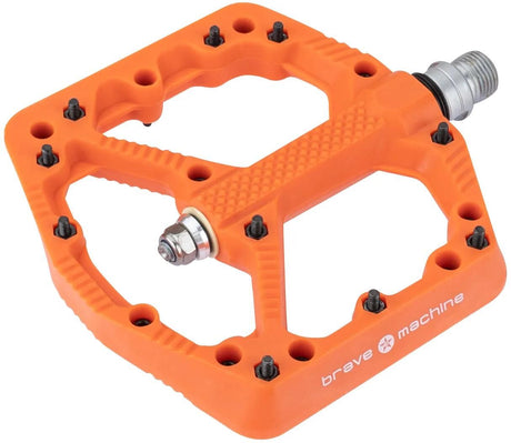 Brave pédale plate-forme freeride 1 pédale plate freeride 1 orange