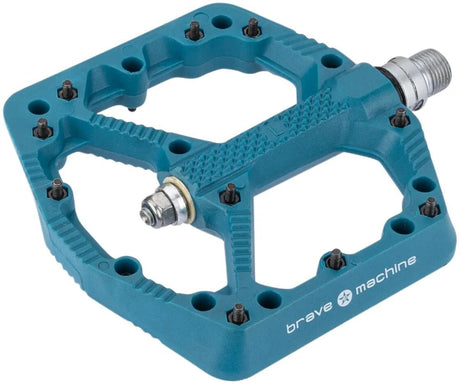Brave pédale plateforme freeride 1 pédale plate freeride 1 bleu clair