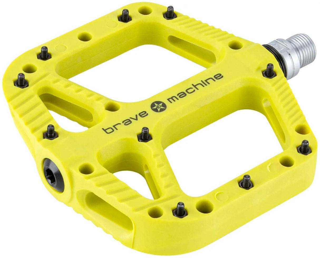 Pédale plate-forme Brave freeride xl mod. 19 pédale plateforme freeride xl vert lime