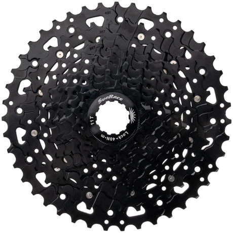 Cassette supérieure sunrace csus700 ta3 10v 11-43t noir