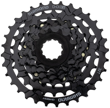 Cassette de pignon Shimano cs-hg 210 cale.cassette hg210 7f 12-32z