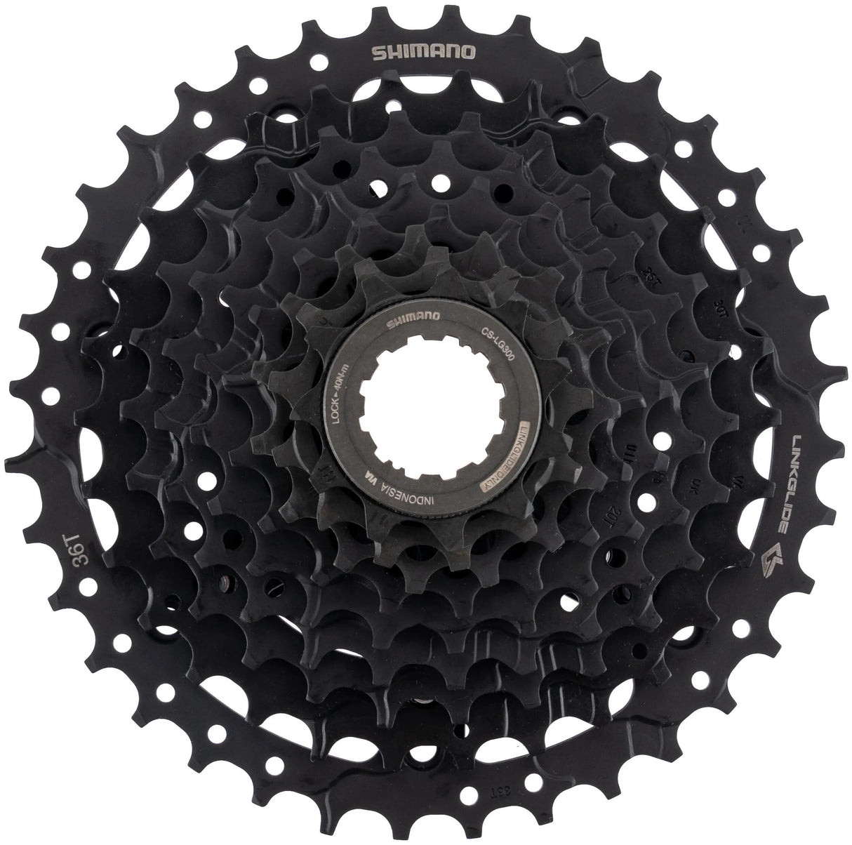 Shimano cassette queues 9v 11-36t cs-lg300 noir oem