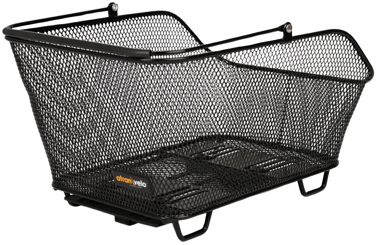 Panier Atranvelo, à l'arrière du panier arrière daily 20 at.velo daily 20 noir