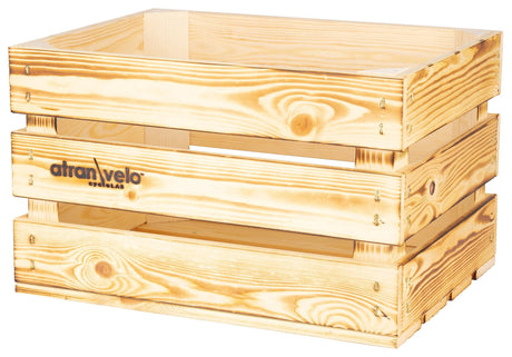 Atranvelo holzbox woody avs boîte en bois at.velo woody avs