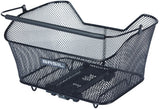 Panier à vélo Basil base m avec fixation cible 14 litres 25 x 33 x 17 cm - noir