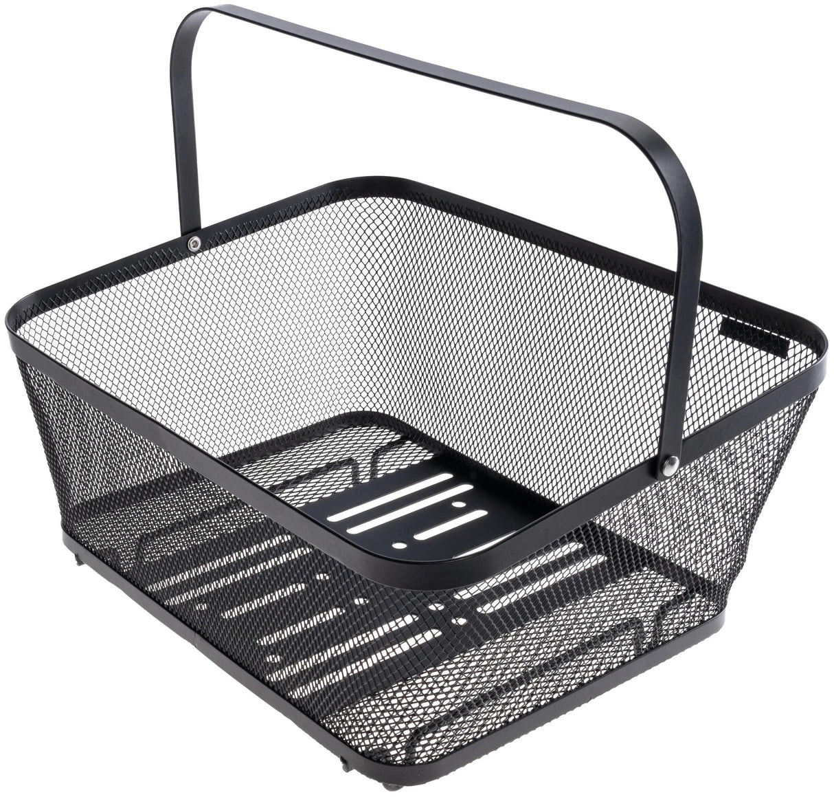 Contec panier à vélo, arrière vero multi ct hr-basket vero multi acier 40x30x18 14 cm noir