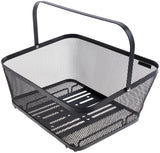Contec panier à vélo, arrière vero multi ct hr-basket vero multi acier 40x30x18 14 cm noir