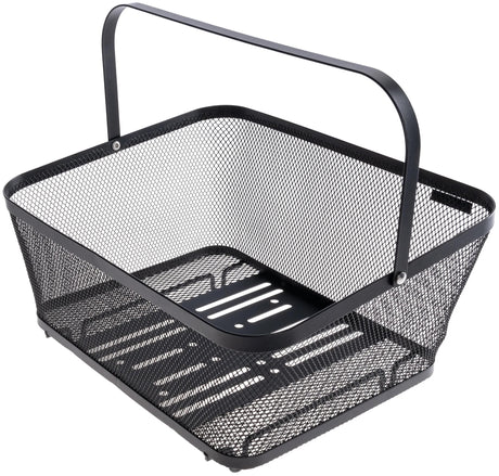 Contec panier à vélo, arrière vero multi ct hr-basket vero multi acier 40x30x18 14 cm noir