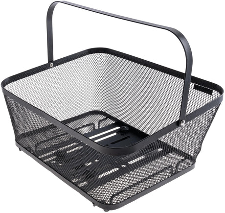 Contec panier de vélo, à l'arrière du vero mik 2.0 ct hr-basket vero mik 2.0 acier 40x30x18 14 cm noir