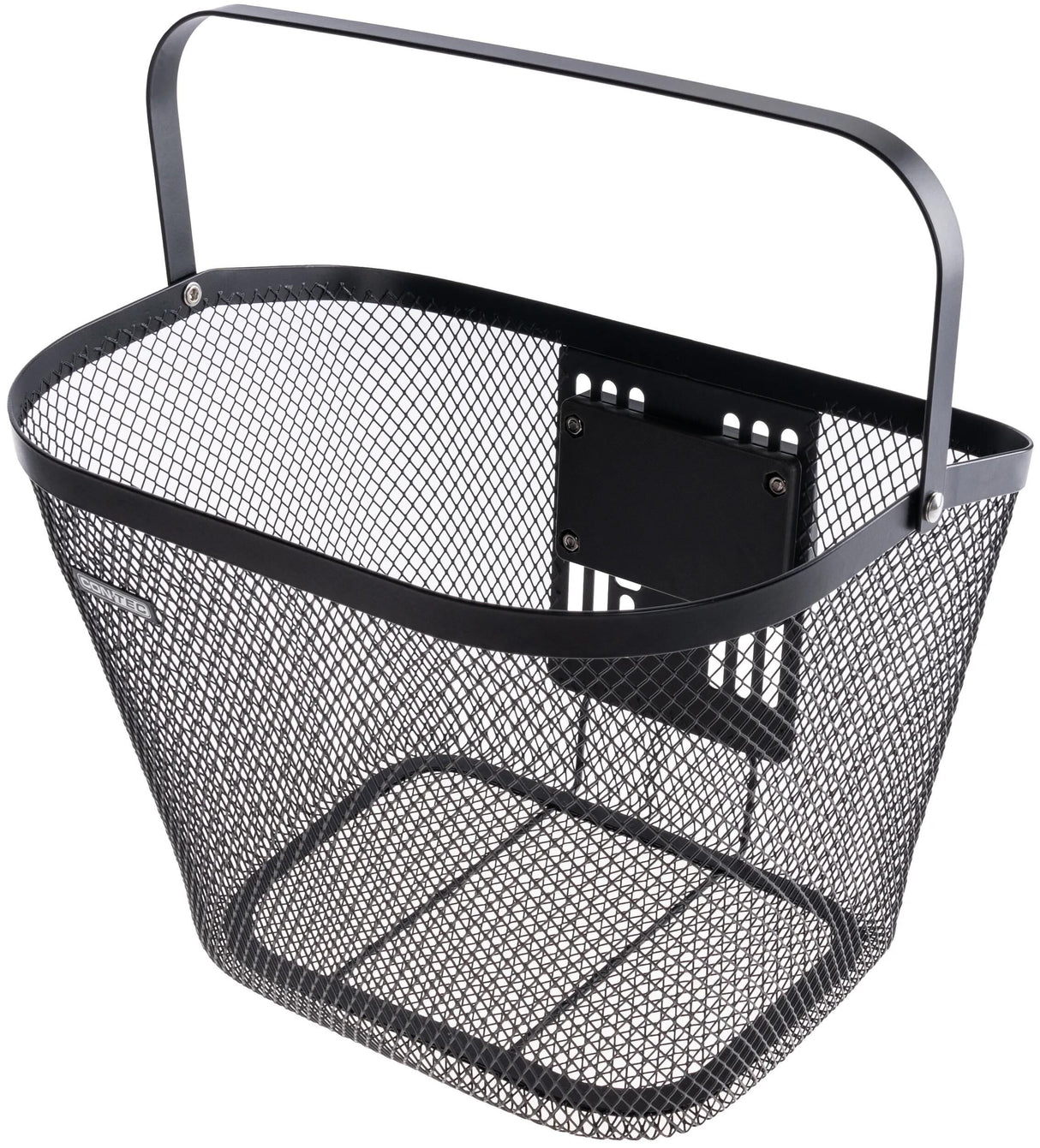 Contec panier de vélo, avant cappu kf ct vr-basket cappu kf ste 35x26x25 cm noir
