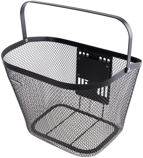 Contec panier de vélo, avant cappu kf ct vr-basket cappu kf ste 35x26x25 cm noir
