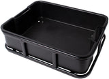 Atranvelo panier de transport caisse de boulangerie avs panier caisse de boulangerie avs noir