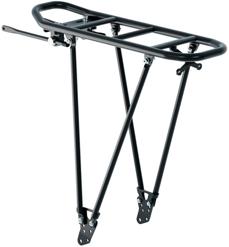 Racktime carrier rack foldit adjustable 2.0, 24 -29 black