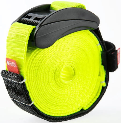 Fahrer sangle d'arrimage sangle de chargement sangle d'arrimage sangle de chargement jaune fluo