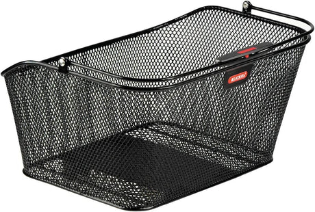 Panier de vélo Rixen Kaul, à l'arrière du panier arrière City R K City noir