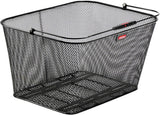 Panier à bagages Rixen Kaul, cargo urbain avant et arrière fr. basker arrière rk city cargo noir
