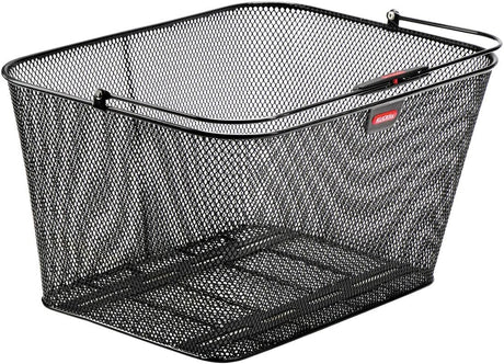 Panier à bagages Rixen Kaul, cargo urbain avant et arrière fr. basker arrière rk city cargo noir