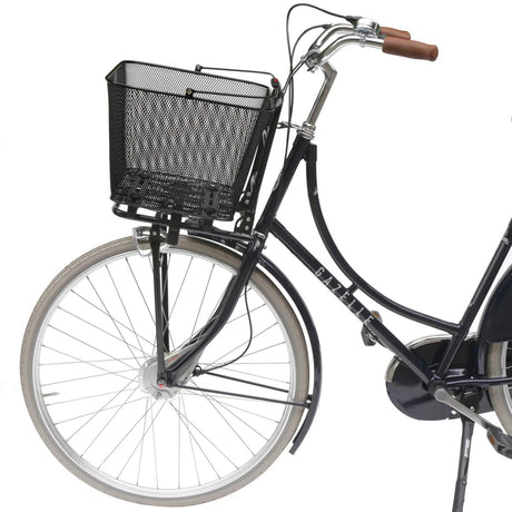 Panier à bagages Rixen Kaul, cargo urbain avant et arrière fr. basker arrière rk city cargo noir